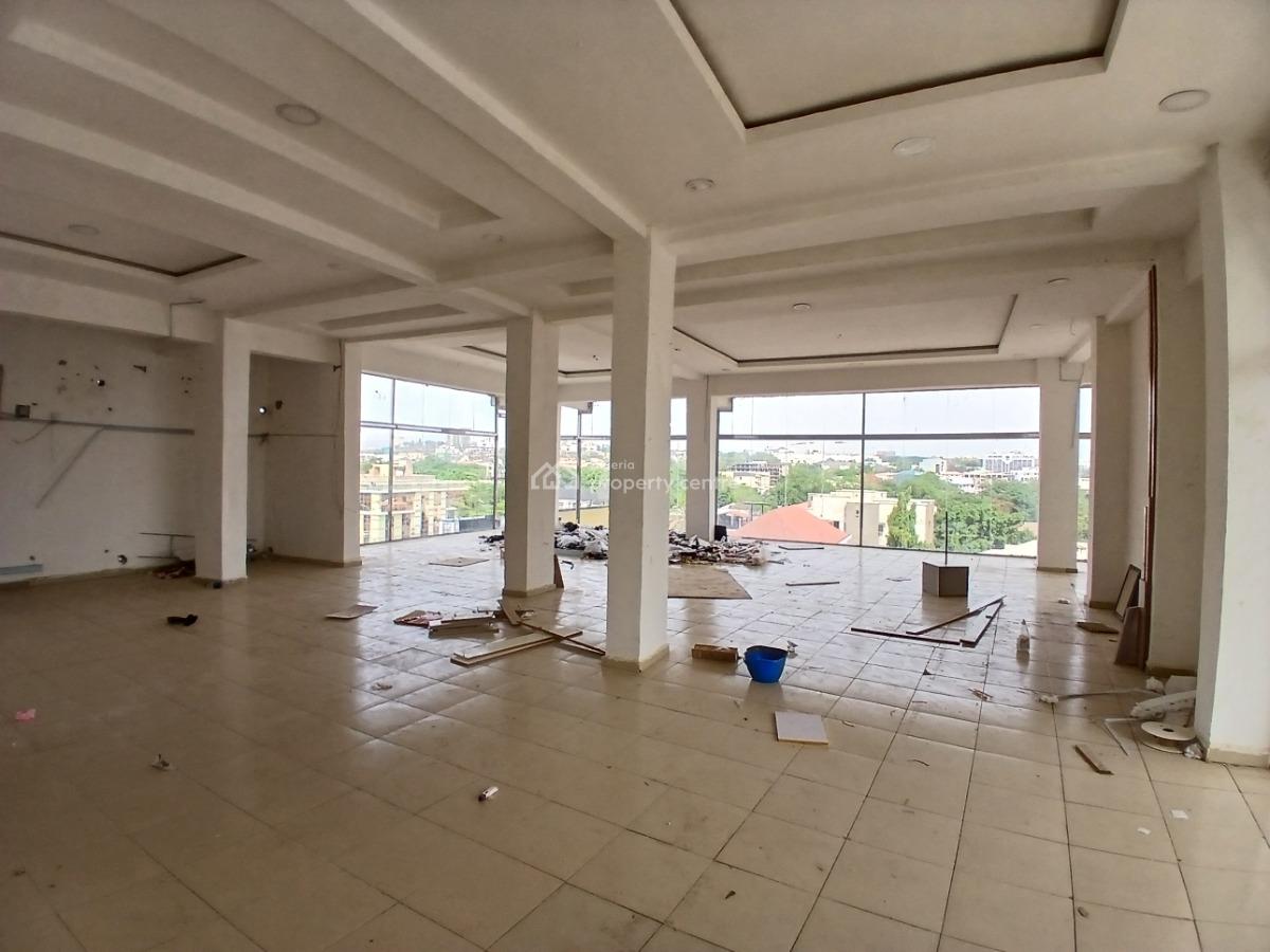 193.47sqm Office / Shop Space on The Fourth Floor, Wuse 2, Abuja, Office Space for Rent