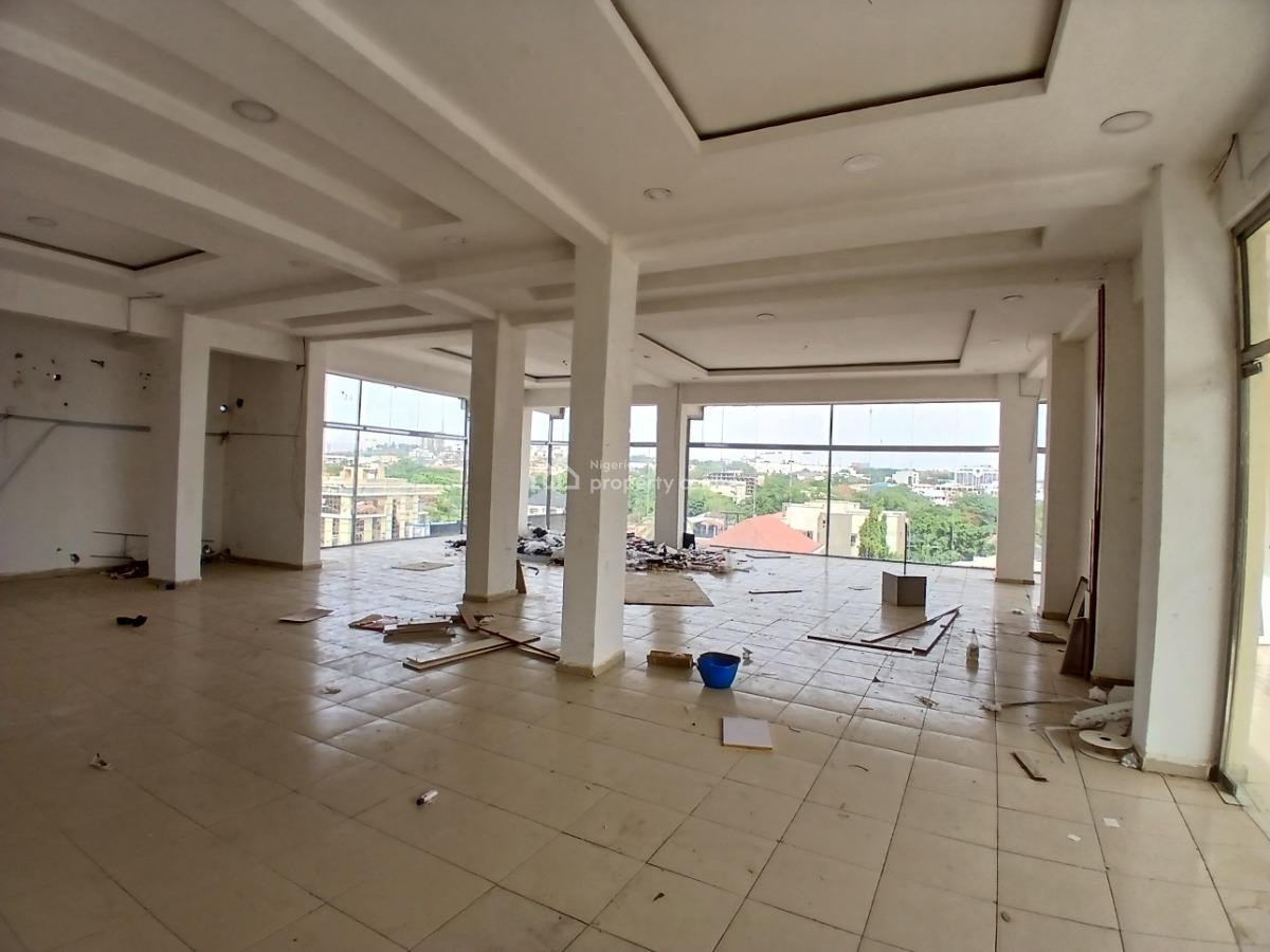 193.47sqm Office / Shop Space on The Fourth Floor, Wuse 2, Abuja, Office Space for Rent