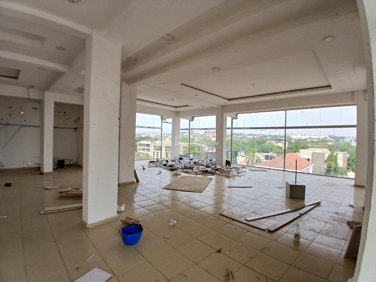 193.47sqm Office / Shop Space on The Fourth Floor, Wuse 2, Abuja, Office Space for Rent