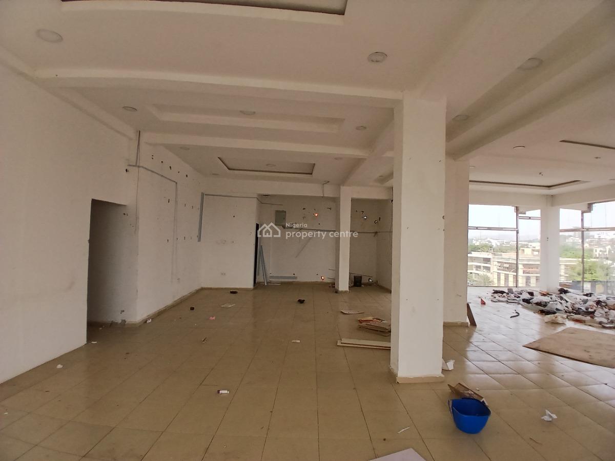 193.47sqm Office / Shop Space on The Fourth Floor, Wuse 2, Abuja, Office Space for Rent