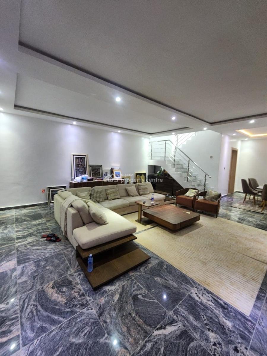 Furnished 4 Bedroom Terrace House with 1-room Boys Quarters, Off Bourdillon Road, Ikoyi, Lagos, Terraced Duplex for Rent