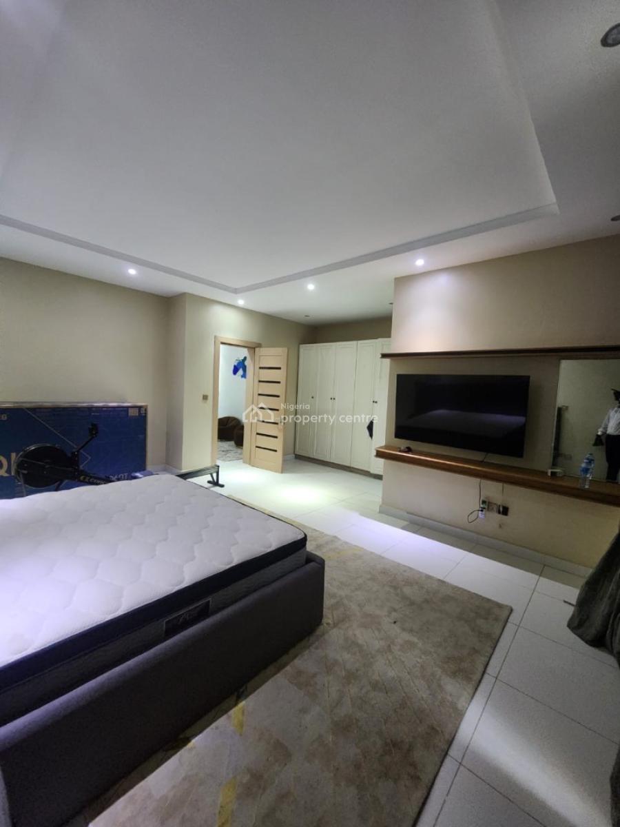 Furnished 4 Bedroom Terrace House with 1-room Boys Quarters, Off Bourdillon Road, Ikoyi, Lagos, Terraced Duplex for Rent