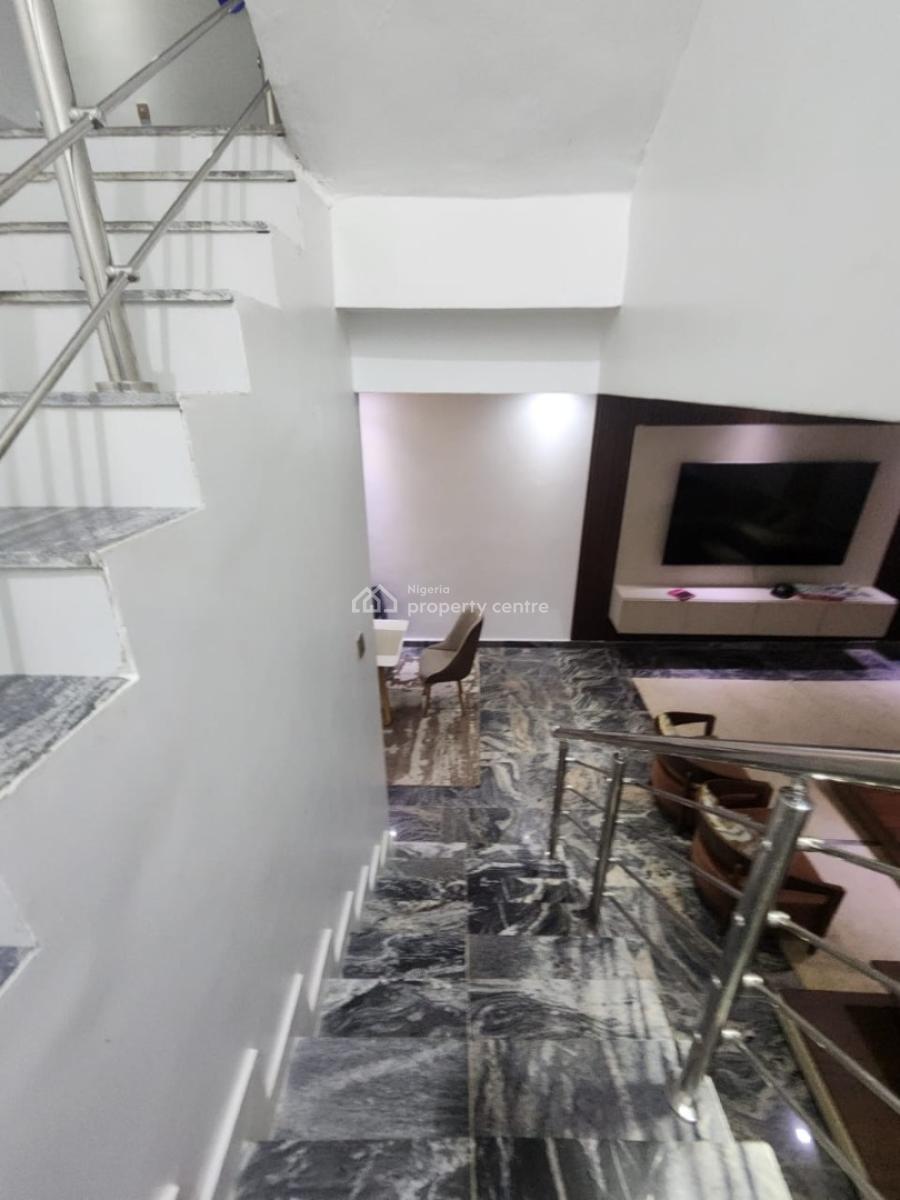 Furnished 4 Bedroom Terrace House with 1-room Boys Quarters, Off Bourdillon Road, Ikoyi, Lagos, Terraced Duplex for Rent