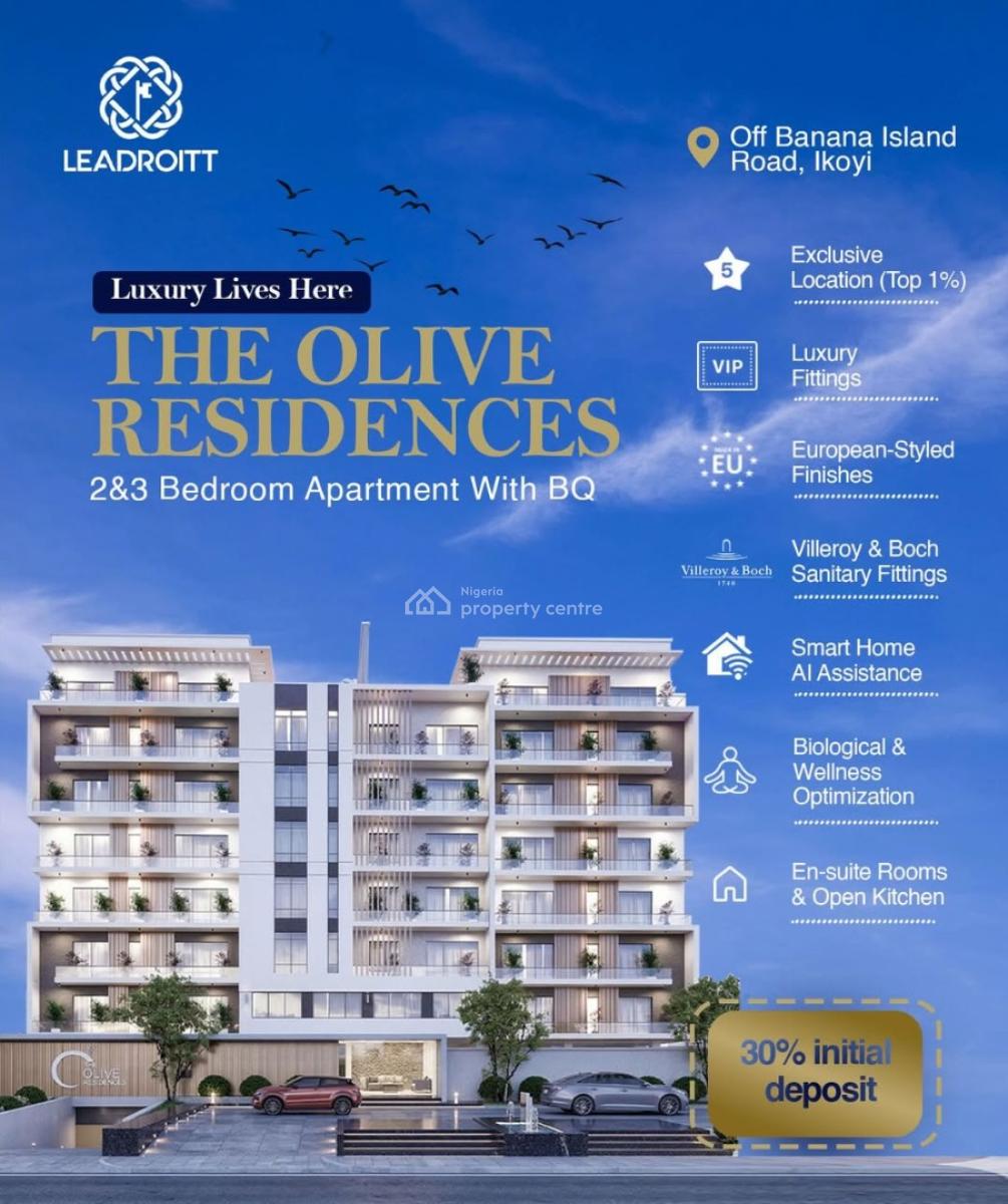 Flexible Payment Off Plan Premium 3 Bedroom Apartment, Banana Island Road, Ikoyi, Lagos, Flat / Apartment for Sale