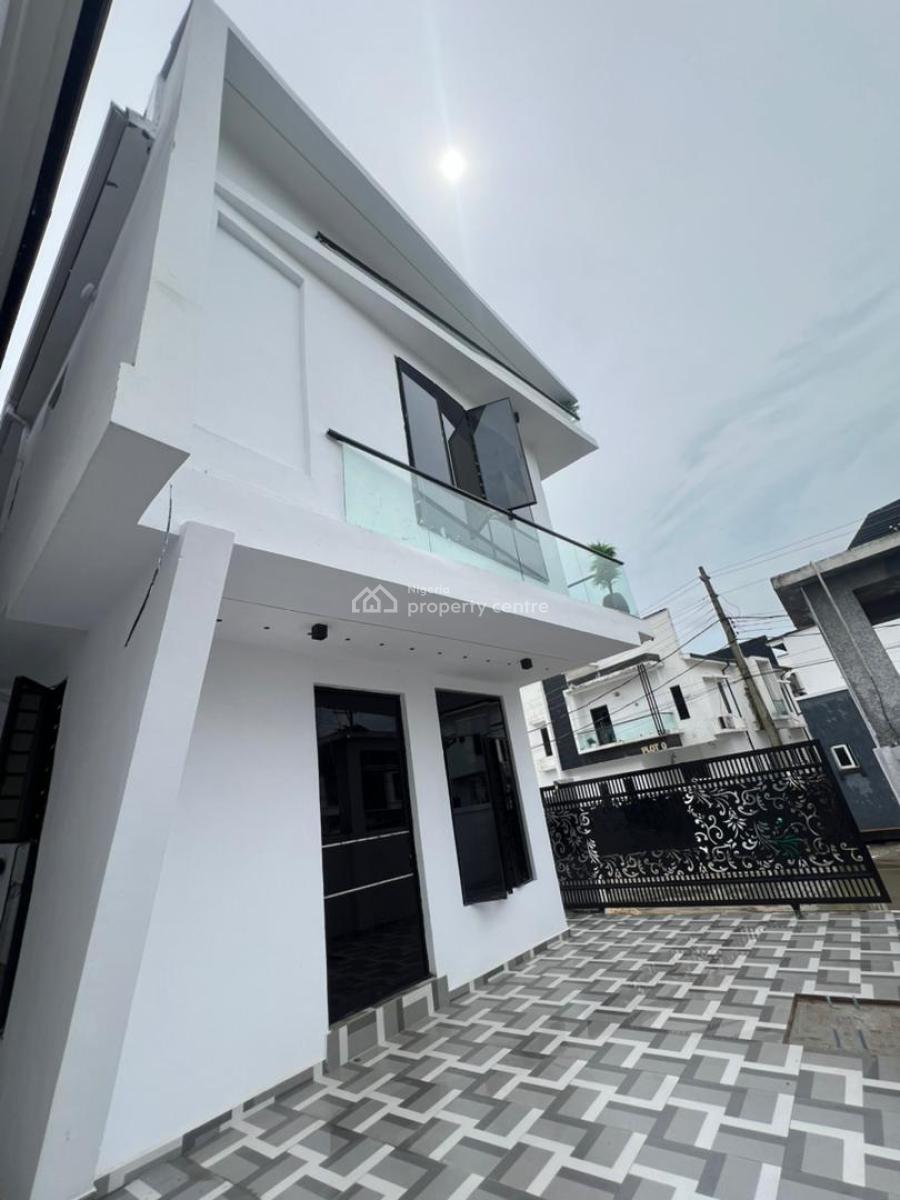 Newly Built 4 Bedroom Fully Detached Duplex with Bq, Ikota, Lekki, Lagos, Detached Duplex for Sale