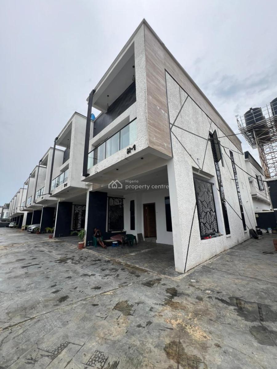 Fully  Furnished 4 Bedroom Terrace Duplex  in a Secure Estate, Ikota, Lekki, Lagos, Terraced Duplex for Rent
