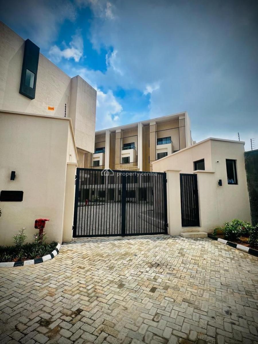 Lovely Waterfront 5 Bedroom Terrace Duplex+bq, Ocean Parade Towers, Bella Vista Towers, Parkview Estate, Bourdillion Road, Gerrard Road, Banana Island, Ikoyi, Lagos, Terraced Duplex for Sale