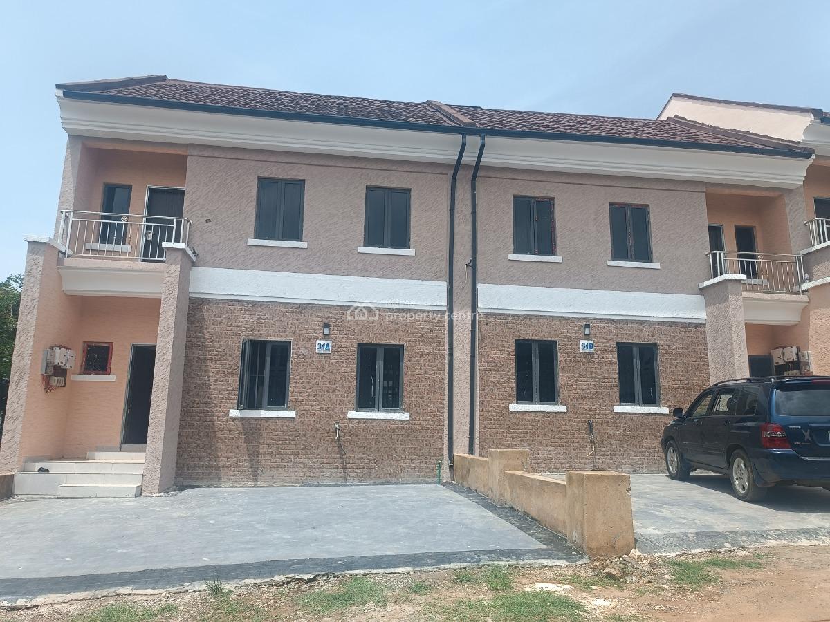 3 Bedroom Duplex + Bq + Private Backyard, Rockvale Manor Estate, After  Cedarcrest Hospital, Gudu, Abuja, Terraced Duplex for Rent