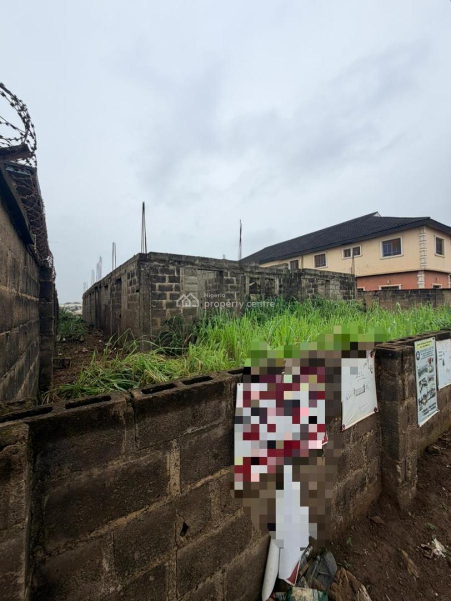 2 Units of 2 Bedroom + 1 Unit of 1 Bed Structure on a Full Plot, Magboro, Ogun, Block of Flats for Sale