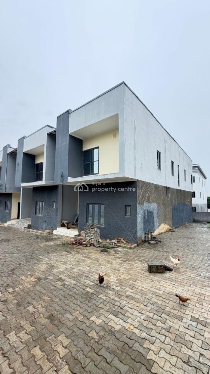 3 Bedroom Terrace with Bq, Life Camp, Abuja, Terraced Duplex for Rent