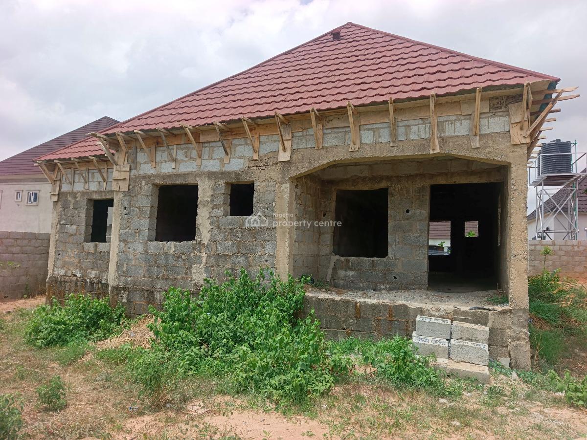 3bedroom Fully Detach Bungalow Carcass in Lugbe - Abuja, Lugbe District. Abuja - Nigeria., Fha (f.h.a), Lugbe District, Abuja, Detached Bungalow for Sale
