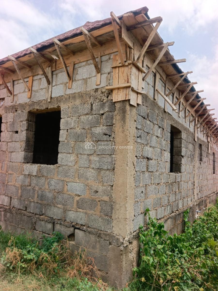 3bedroom Fully Detach Bungalow Carcass in Lugbe - Abuja, Lugbe District. Abuja - Nigeria., Fha (f.h.a), Lugbe District, Abuja, Detached Bungalow for Sale