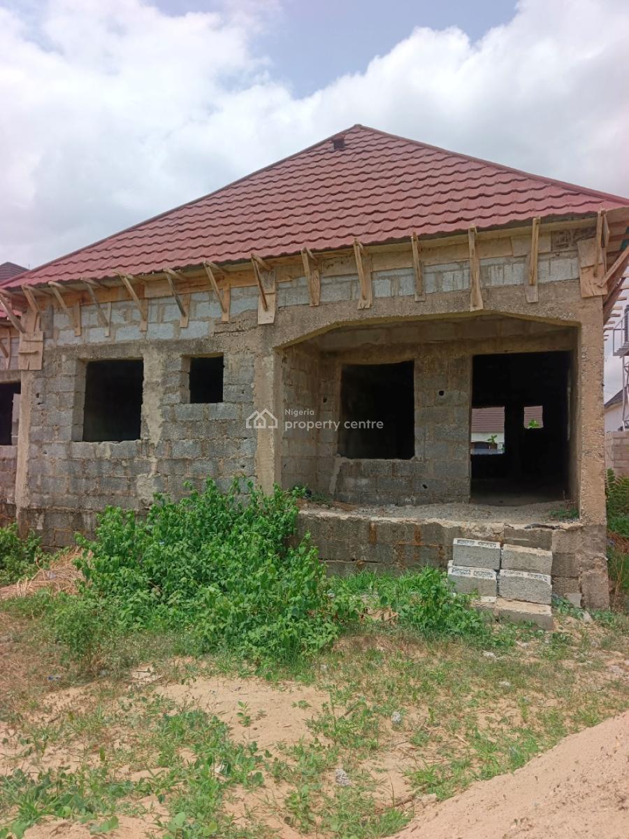 3bedroom Fully Detach Bungalow Carcass in Lugbe - Abuja, Lugbe District. Abuja - Nigeria., Fha (f.h.a), Lugbe District, Abuja, Detached Bungalow for Sale