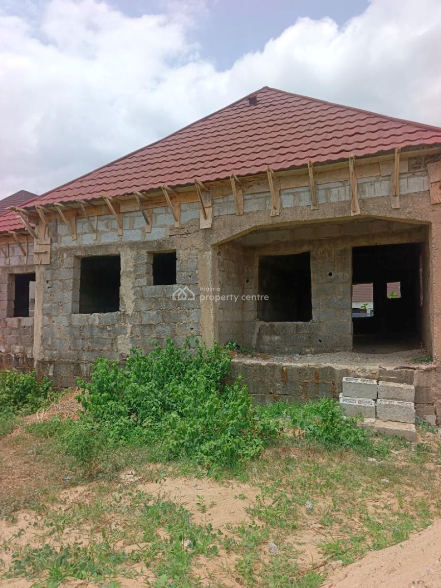 3bedroom Fully Detach Bungalow Carcass in Lugbe - Abuja, Lugbe District. Abuja - Nigeria., Fha (f.h.a), Lugbe District, Abuja, Detached Bungalow for Sale