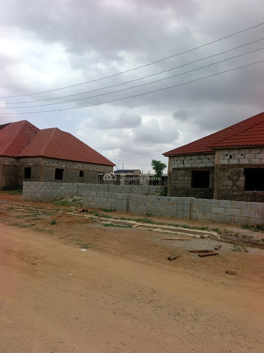 3bedroom Fully Detach Bungalow Carcass in Lugbe - Abuja, Lugbe District. Abuja - Nigeria., Fha (f.h.a), Lugbe District, Abuja, Detached Bungalow for Sale