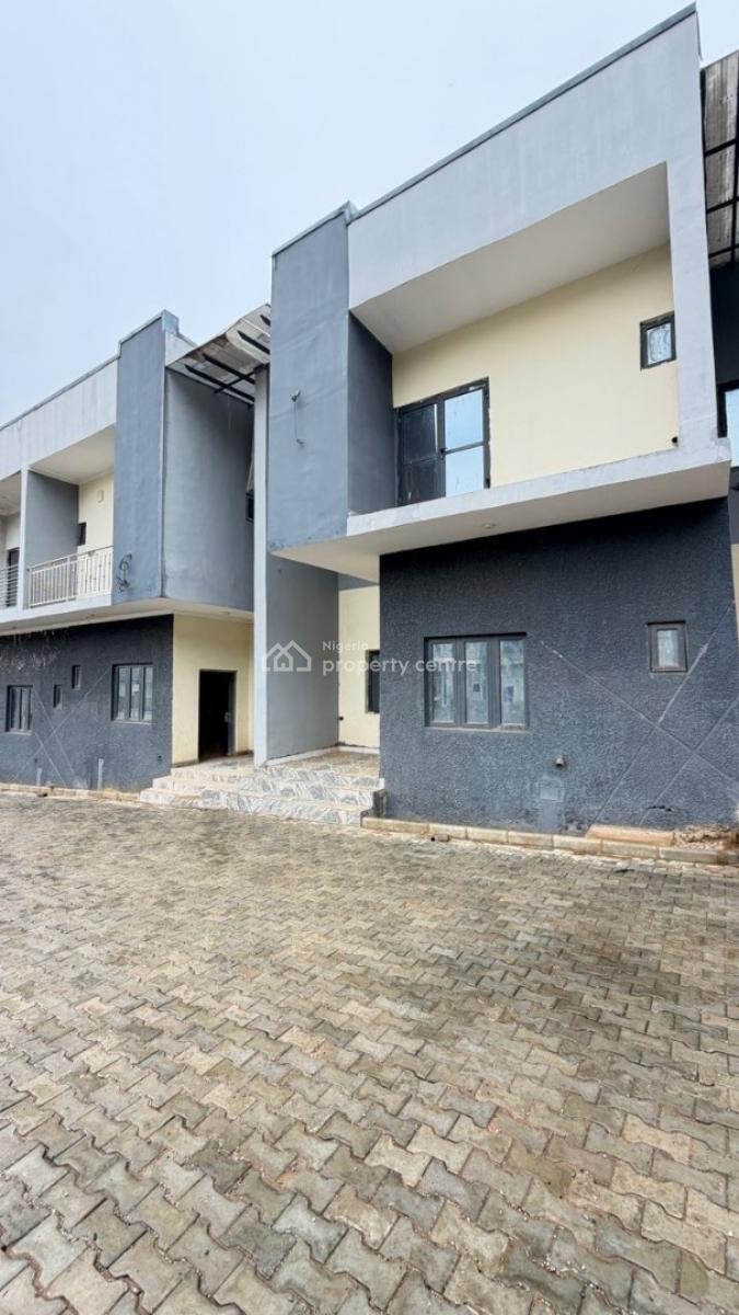 4 Bedroom Terrace Without Bq, Life Camp, Abuja, Terraced Duplex for Sale