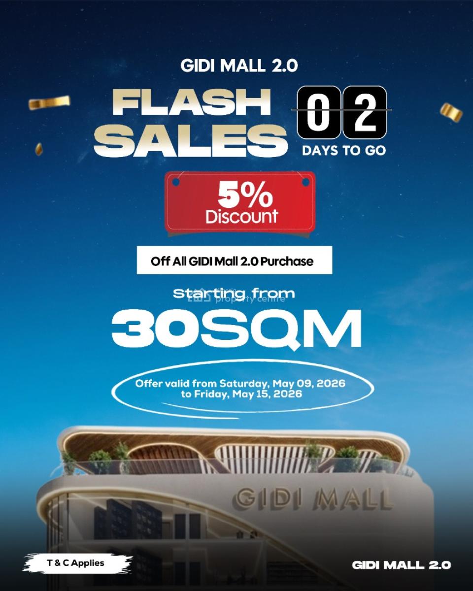 Gidi Mall.2.0(,the Biggest Mall), Opposite Novare Mall( Shoprite), Sangotedo, Ajah, Lagos, Plaza / Complex / Mall for Sale