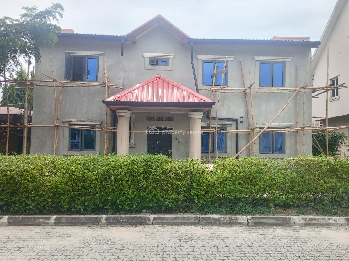 Serviced 5  Bedroom Fully Detached House, Manor Gardens, Lekki, Lagos, Detached Duplex for Rent