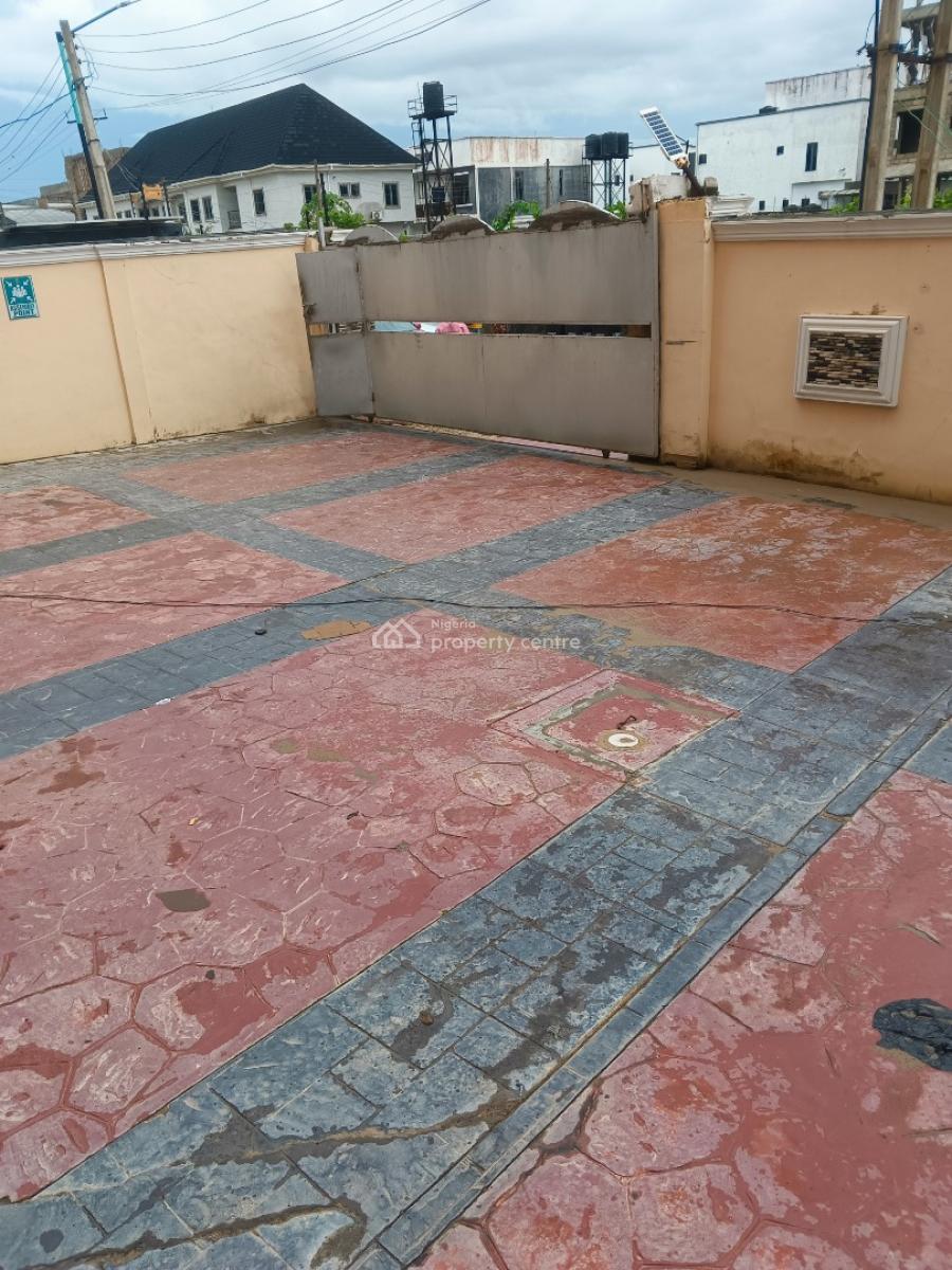 One Bedroom & Parlor (mini Flat).top Floor, Atlantic View Estate, Alpha Beach Road, New-road Bustop, Igbo Efon, Lekki, Lagos, Mini Flat (room and Parlour) for Rent