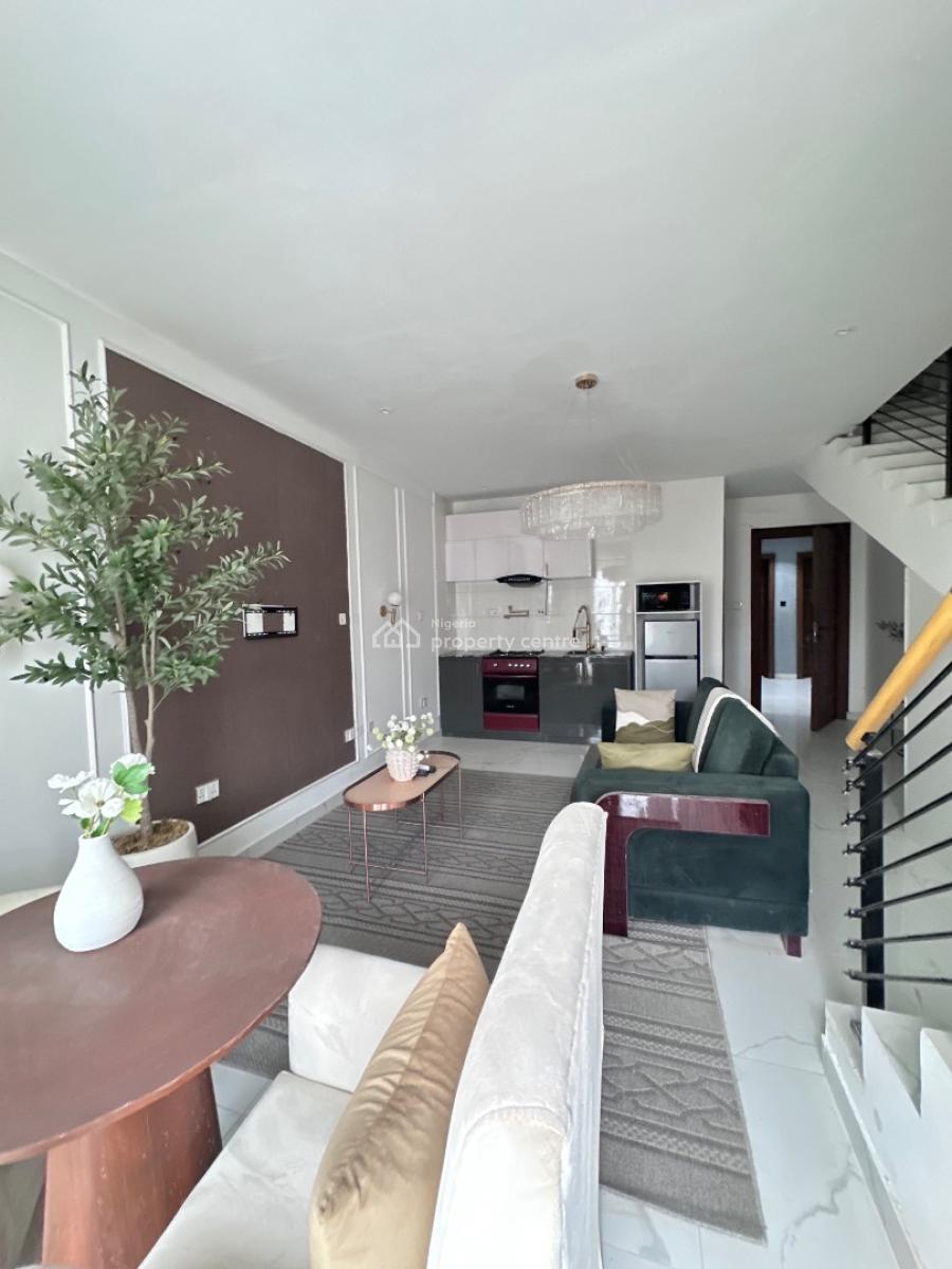 Fully Furnished 1 Bedroom Maisonette, Lekki Phase 1, Lekki, Lagos, Flat / Apartment for Rent