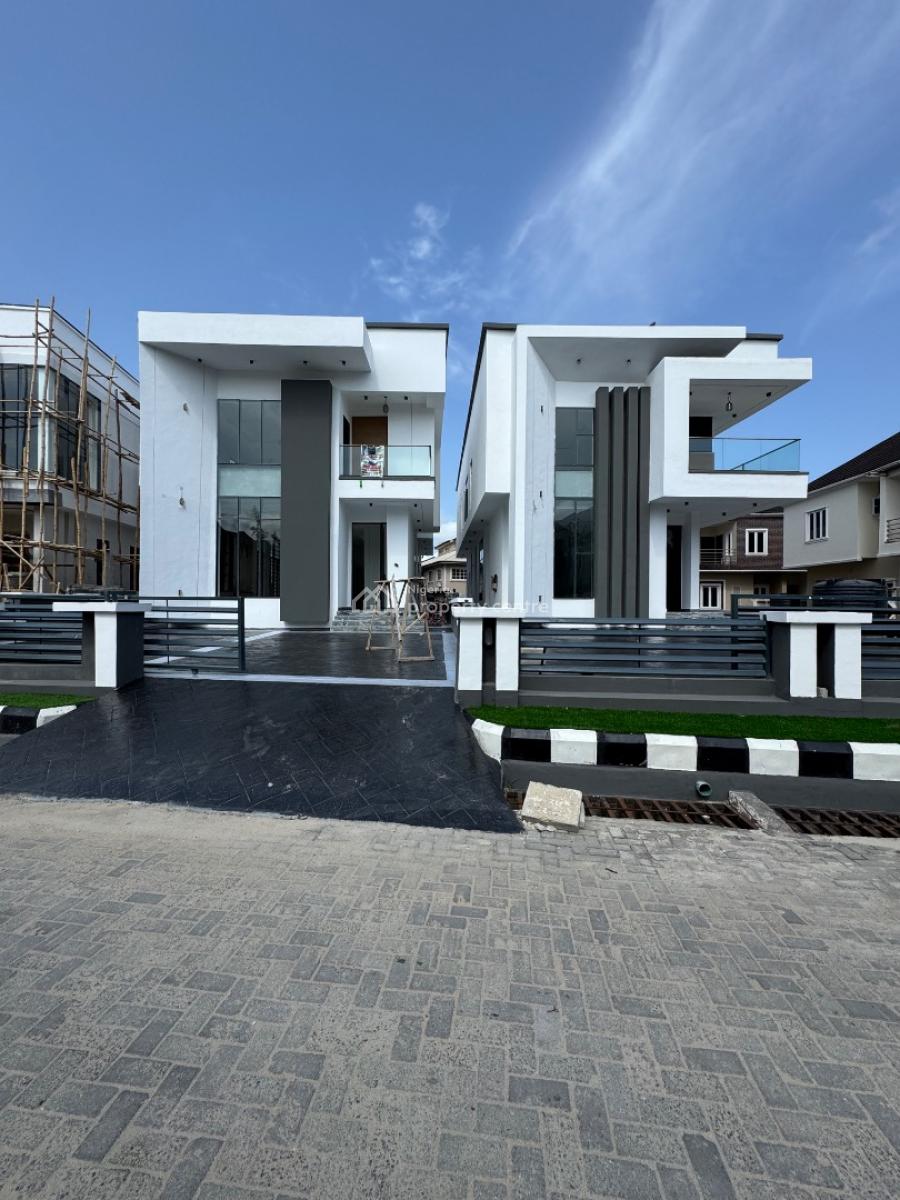 Modern 5bed Detached Home on 415sqm, Ikota, Lekki, Lagos, Detached Duplex for Sale
