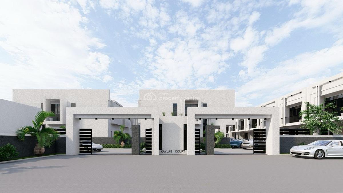 Luxury Fully Automated 4 Bedroom Terrace, Creeklane Estate, Along Pinnock Beach Estate, Osapa London, Lekki, Lekki, Lagos, Terraced Duplex for Sale
