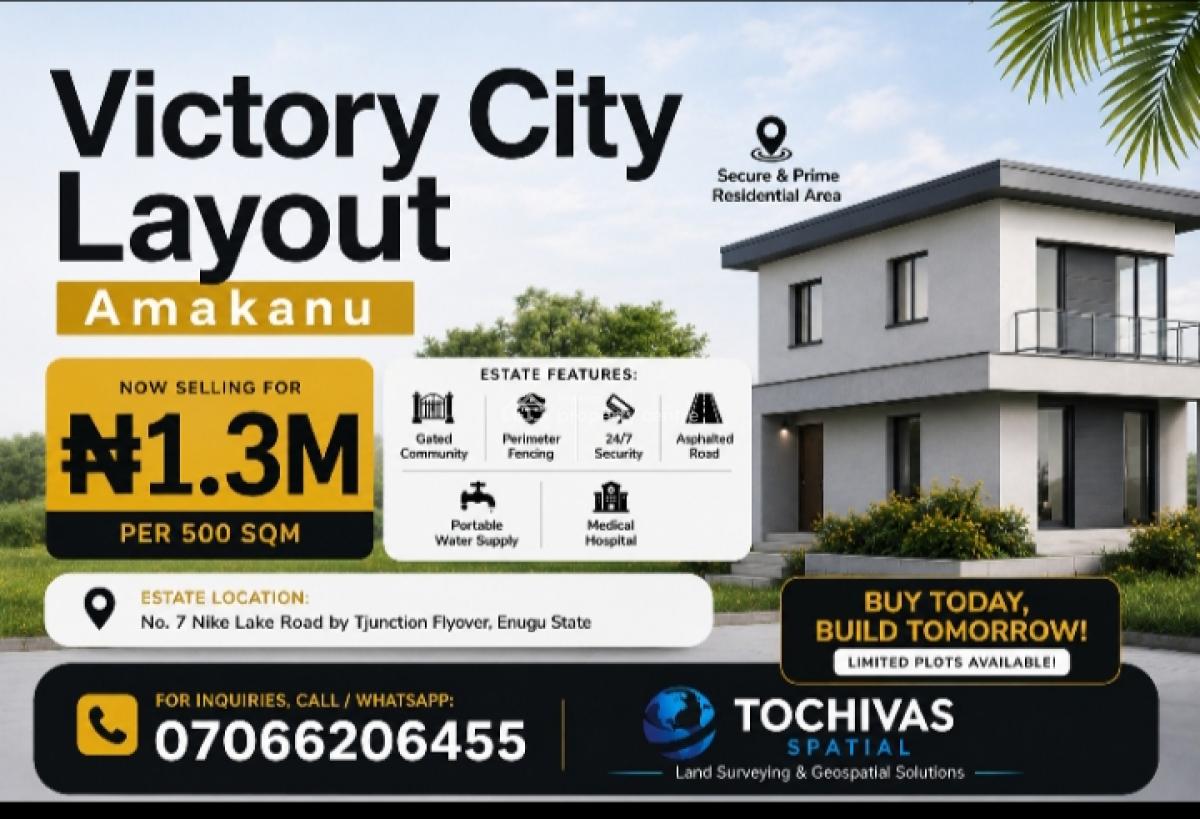 Victory City Layout, Amakanu After Owo - Ubahu Axis, Nkanu East Lga, Nkanu, Enugu, Mixed-use Land for Sale