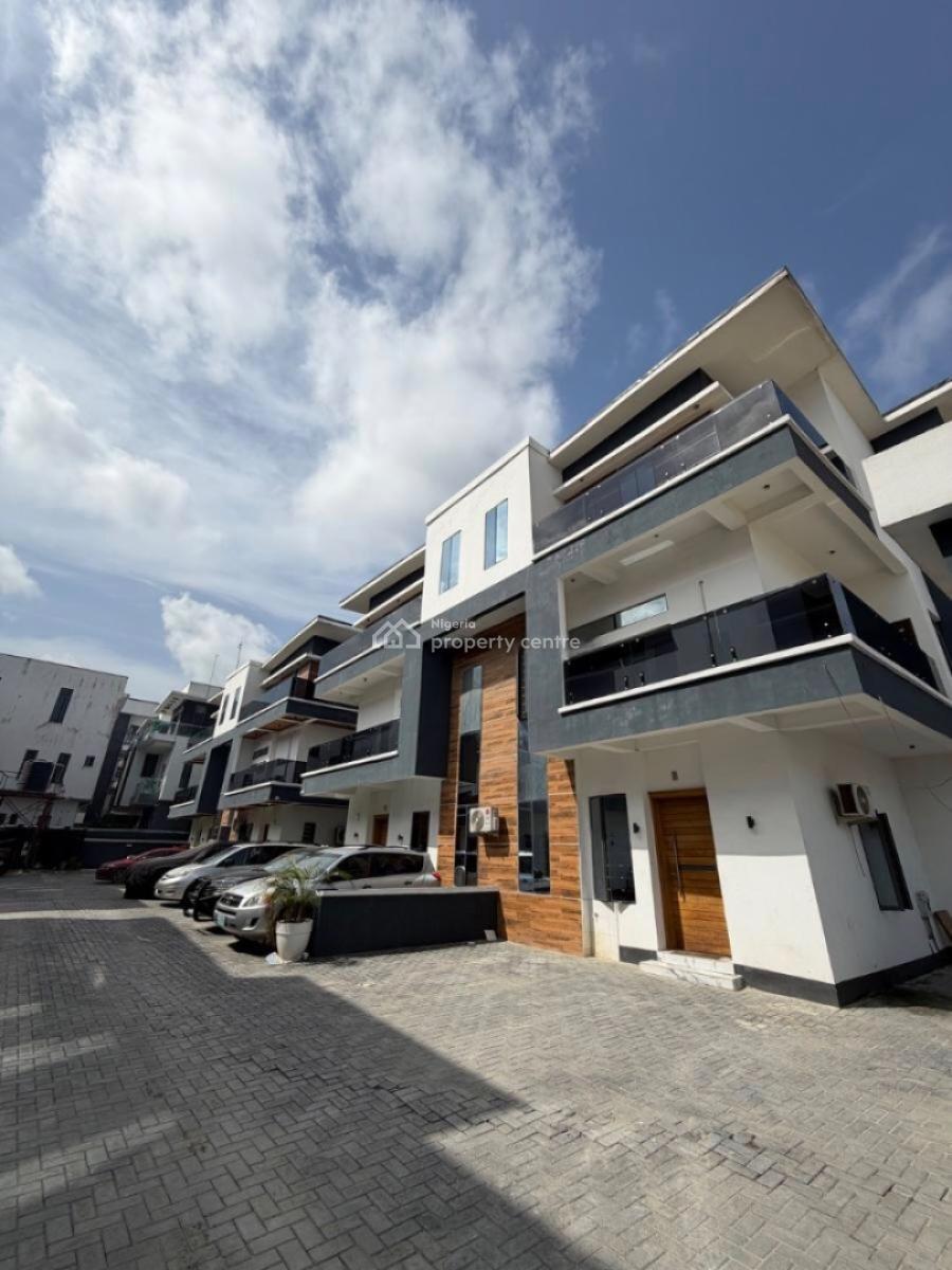 Exquisite 4 Bedroom Duplex in a Quiet Neighborhood, Off Gbangala Street, Ikate Elegushi, Lekki, Lagos, House for Rent