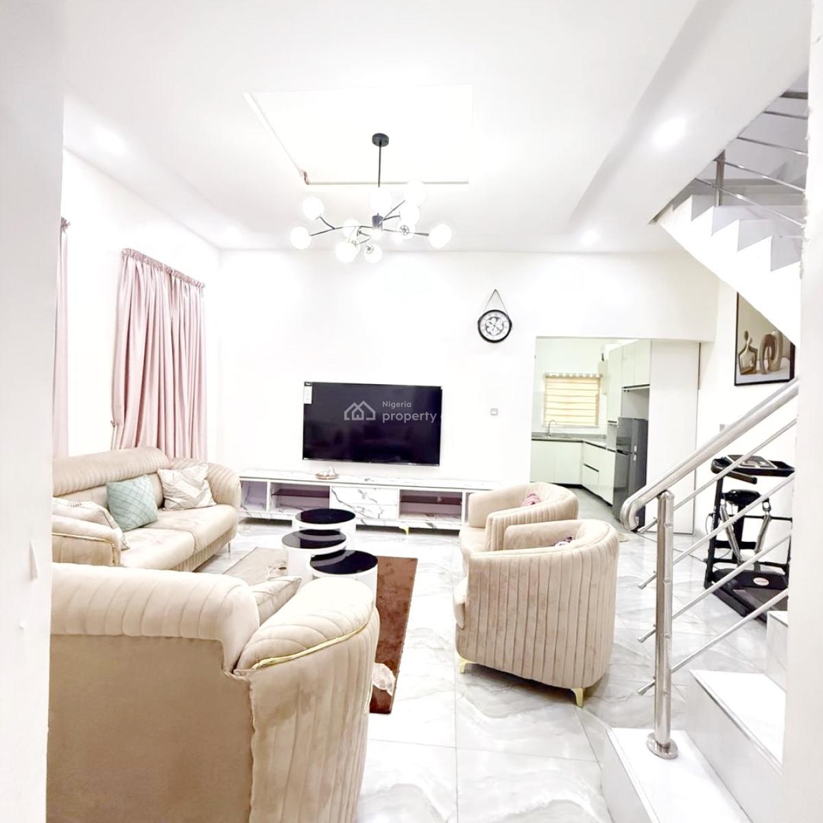 Luxury 4 Bedroom Detached Duplex with Bq, Omole Phase 1, Ikeja, Lagos, Detached Duplex for Rent