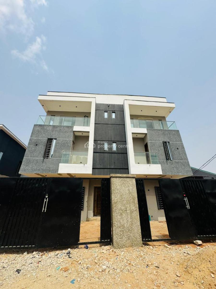 Lovely 4 Bedroom Semi Detached Duplex with Bq in a Well Secured Estate, Gra, Ogudu, Lagos, Semi-detached Duplex for Sale