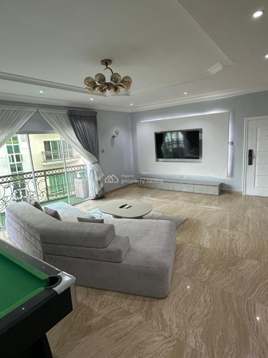 Fully Furnished 3bedroom Apartment with Snooker, Ikoyi, Ikoyi, Lagos, Flat / Apartment for Rent