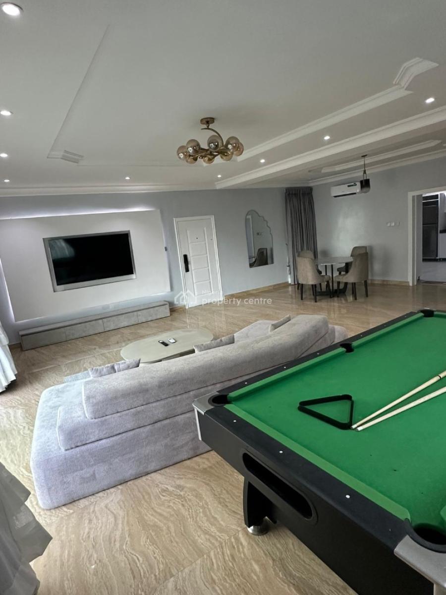 Fully Furnished 3bedroom Apartment with Snooker, Ikoyi, Ikoyi, Lagos, Flat / Apartment for Rent