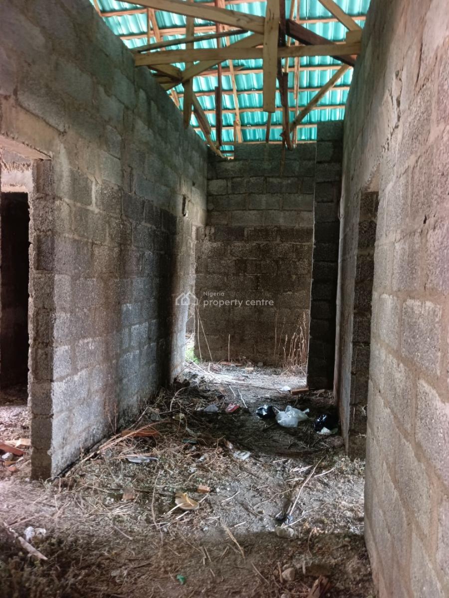 3 Bedrooms Semi-detached Bungalow Carcass, Fha (f.h.a), Lugbe District, Abuja, Semi-detached Bungalow for Sale