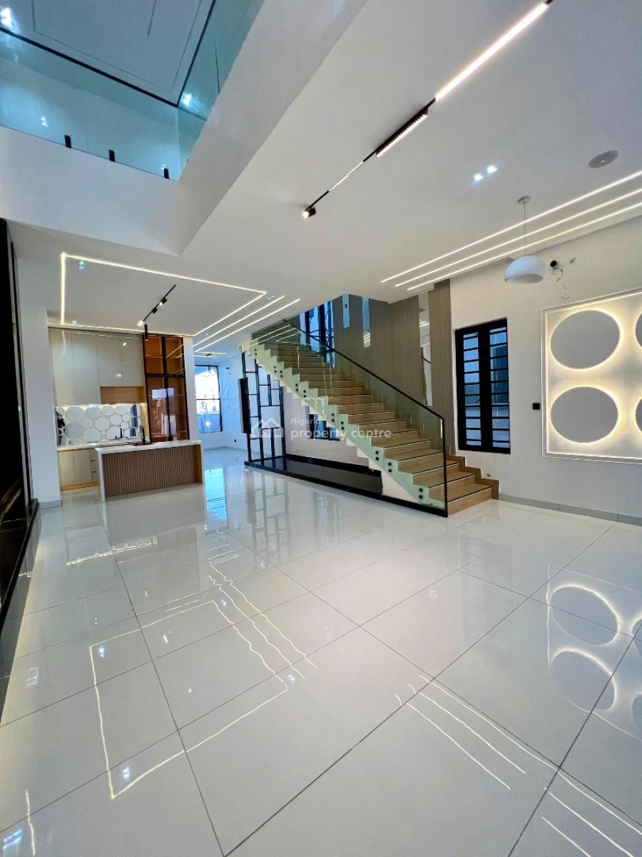 Stunning Luxury 5 Bedroom Fully Duplex with Swimming Pool and Bq, Ajah, Lagos, Detached Duplex for Sale