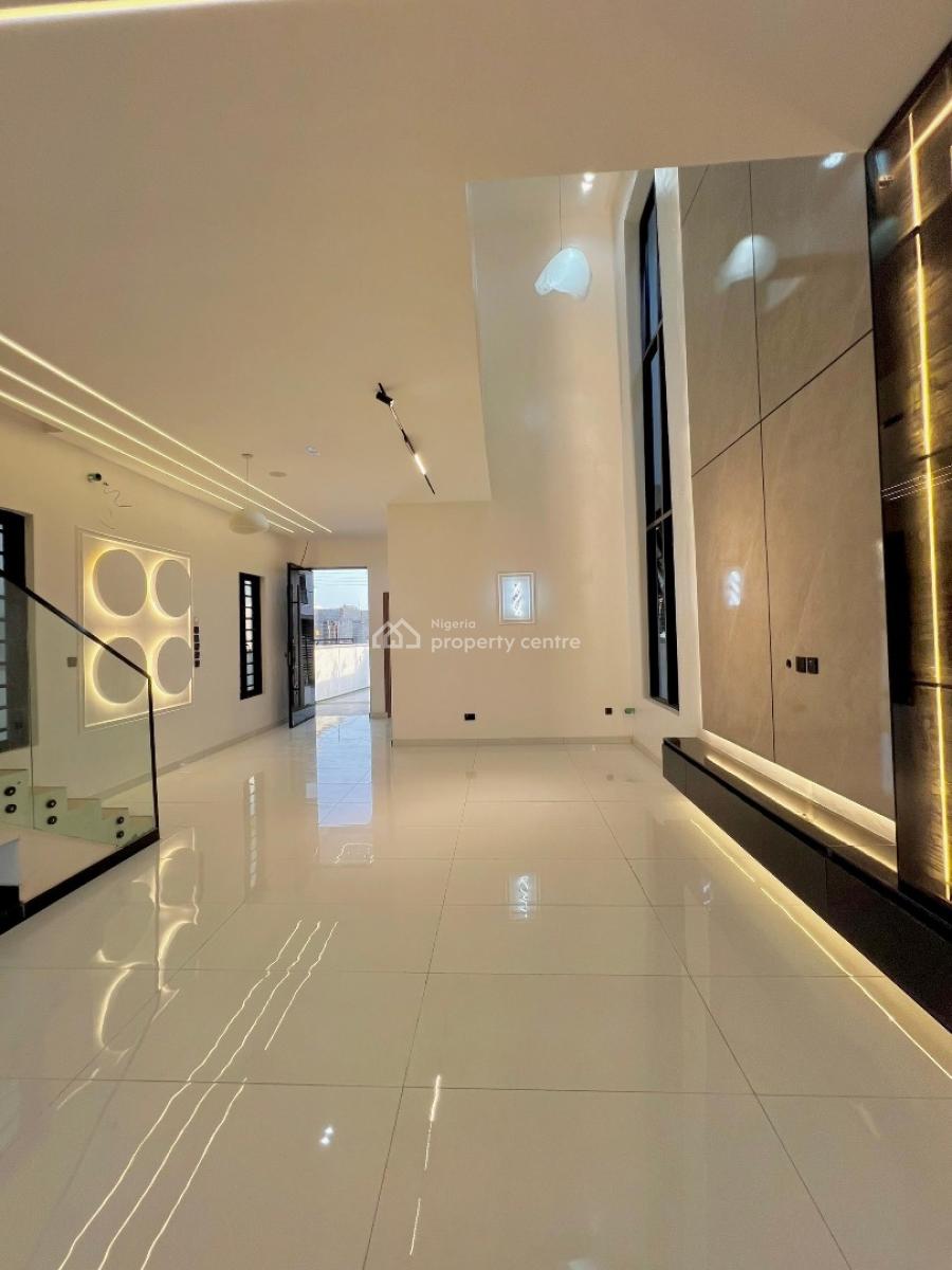 Stunning Luxury 5 Bedroom Fully Duplex with Swimming Pool and Bq, Ajah, Lagos, Detached Duplex for Sale
