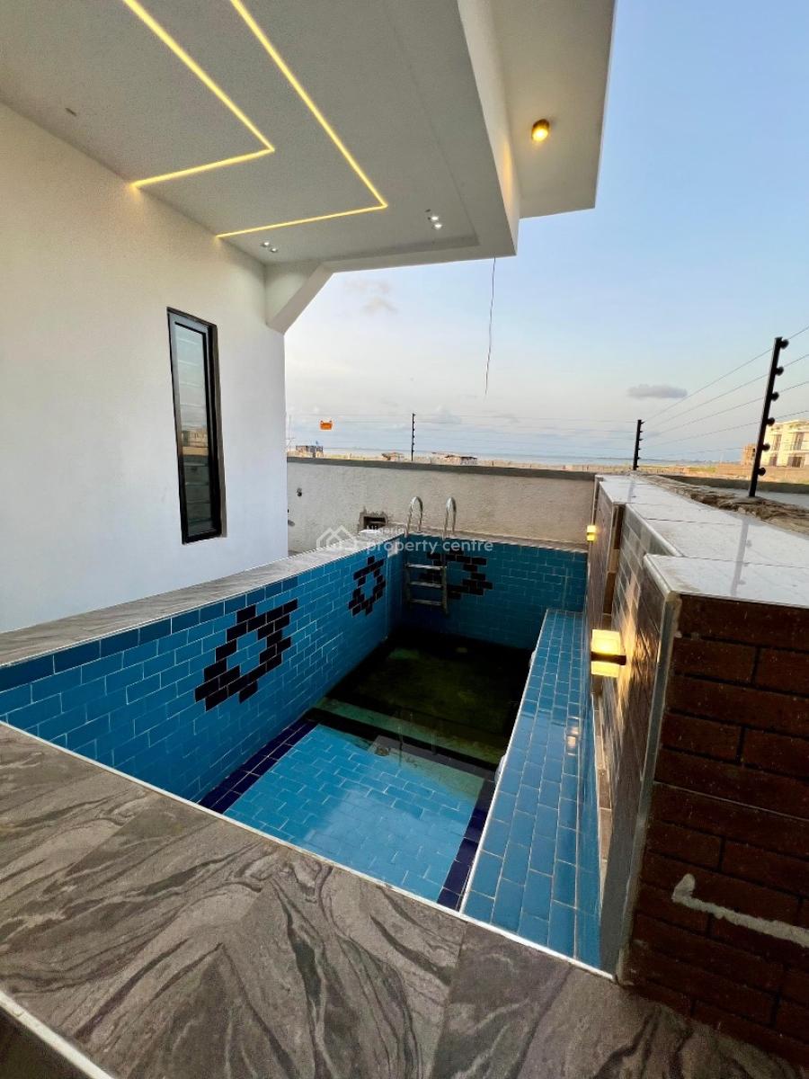 Stunning Luxury 5 Bedroom Fully Duplex with Swimming Pool and Bq, Ajah, Lagos, Detached Duplex for Sale