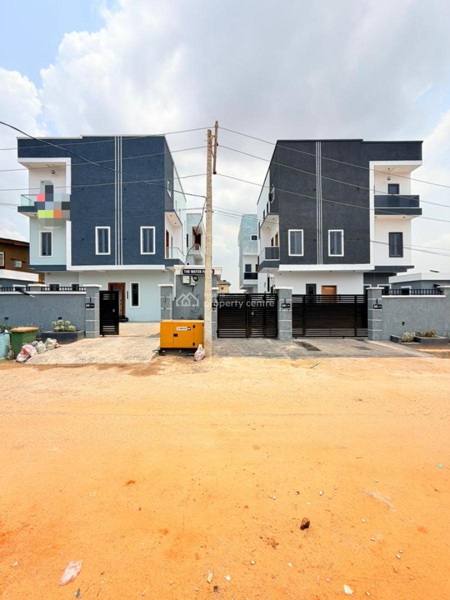 Beautifully Crafted 5 Bedroom Fully Detached Duplex Plus Bq, Majestically Built Home with Bq in a Secured Estate, Adeniyi Jones, Ikeja, Lagos, Detached Duplex for Sale