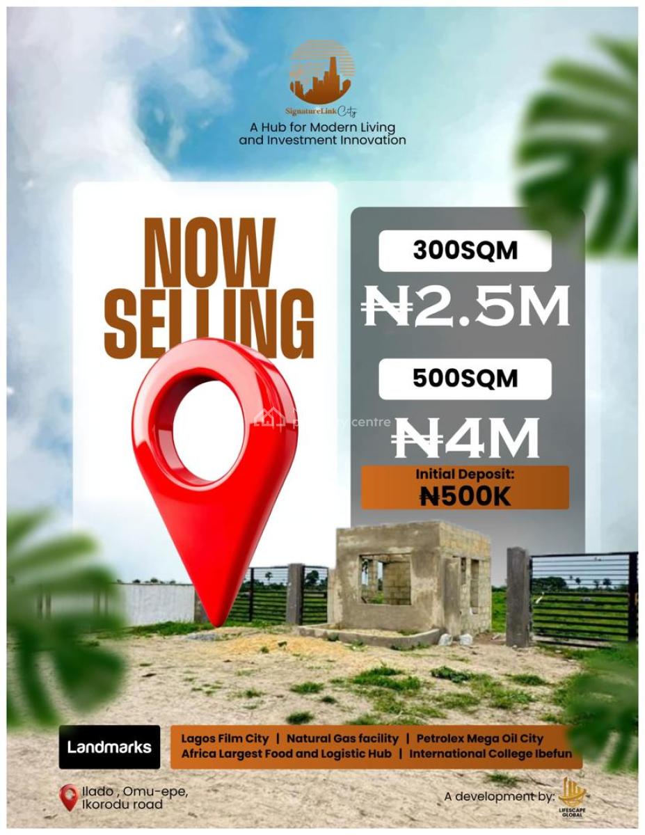 Registered Survey C of O, Signature City, Ikorodu, Lagos, Residential Land for Sale