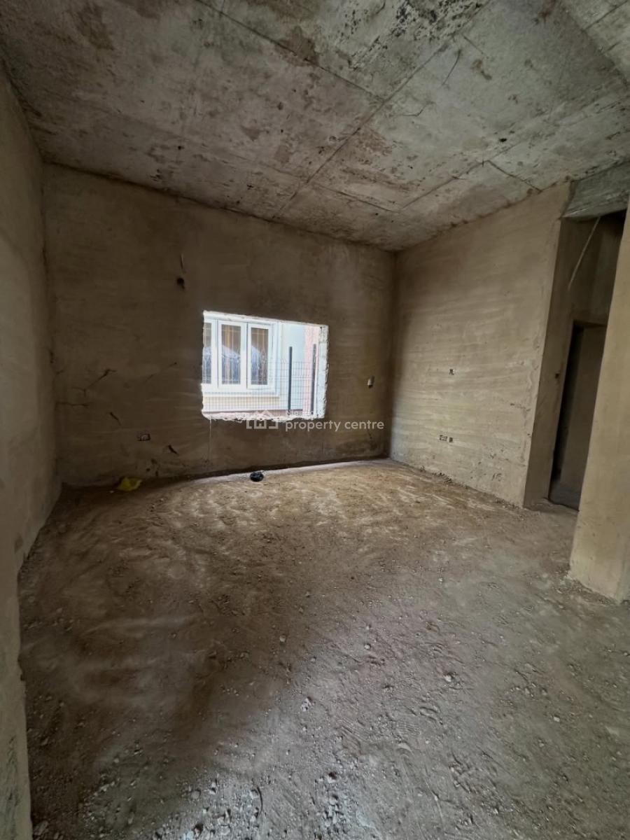New 4 Bedroom Detached Duplex with Boys Quarters (carcass), Wuye, Abuja, Detached Duplex for Sale