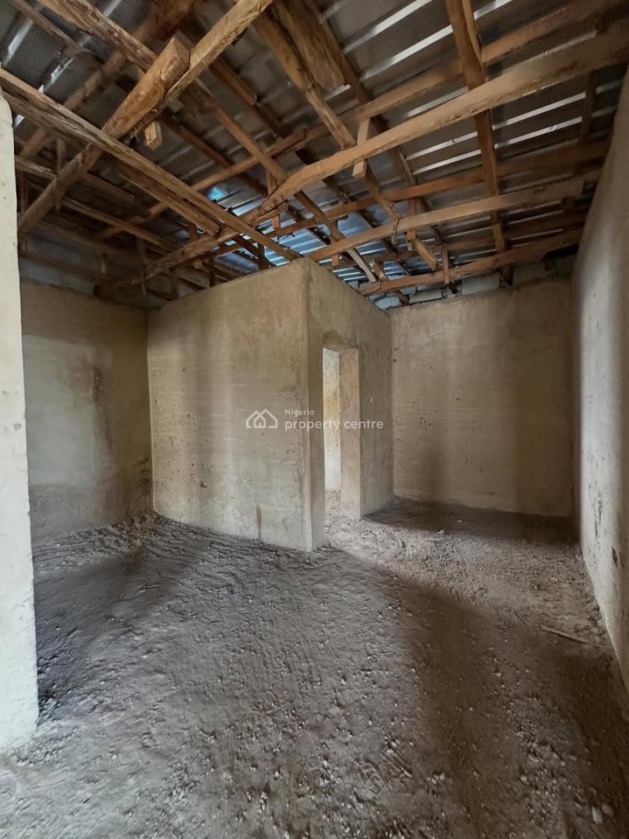 New 4 Bedroom Detached Duplex with Boys Quarters (carcass), Wuye, Abuja, Detached Duplex for Sale
