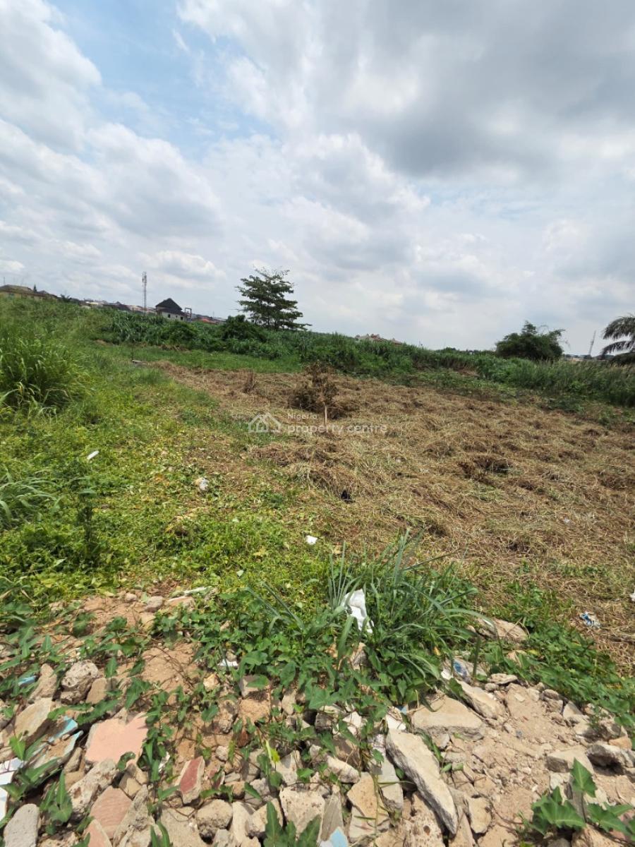 an Half Plot, Off Yakoyo Road, Ojodu Berger, Ojodu, Lagos, Residential Land for Sale