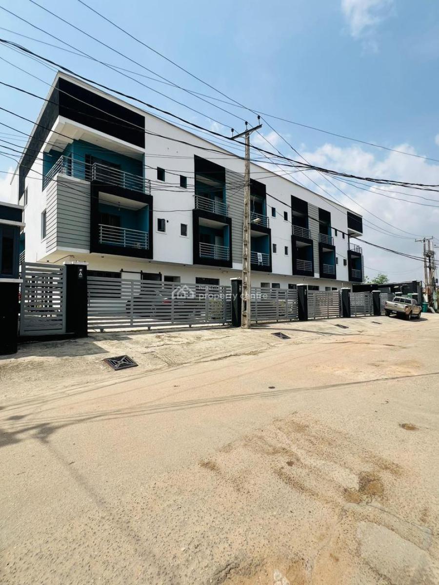 Exquisitely Built 4 Bedroom Terrace Duplex with Bq, Adeniyi Jones, Ikeja, Lagos, Terraced Duplex for Sale