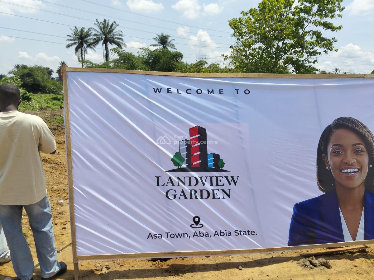 Land with C of O Suitable for Residential, Landview Gardens, Facing Aba- Portharcourt Express Way, Aba, Abia, Residential Land for Sale