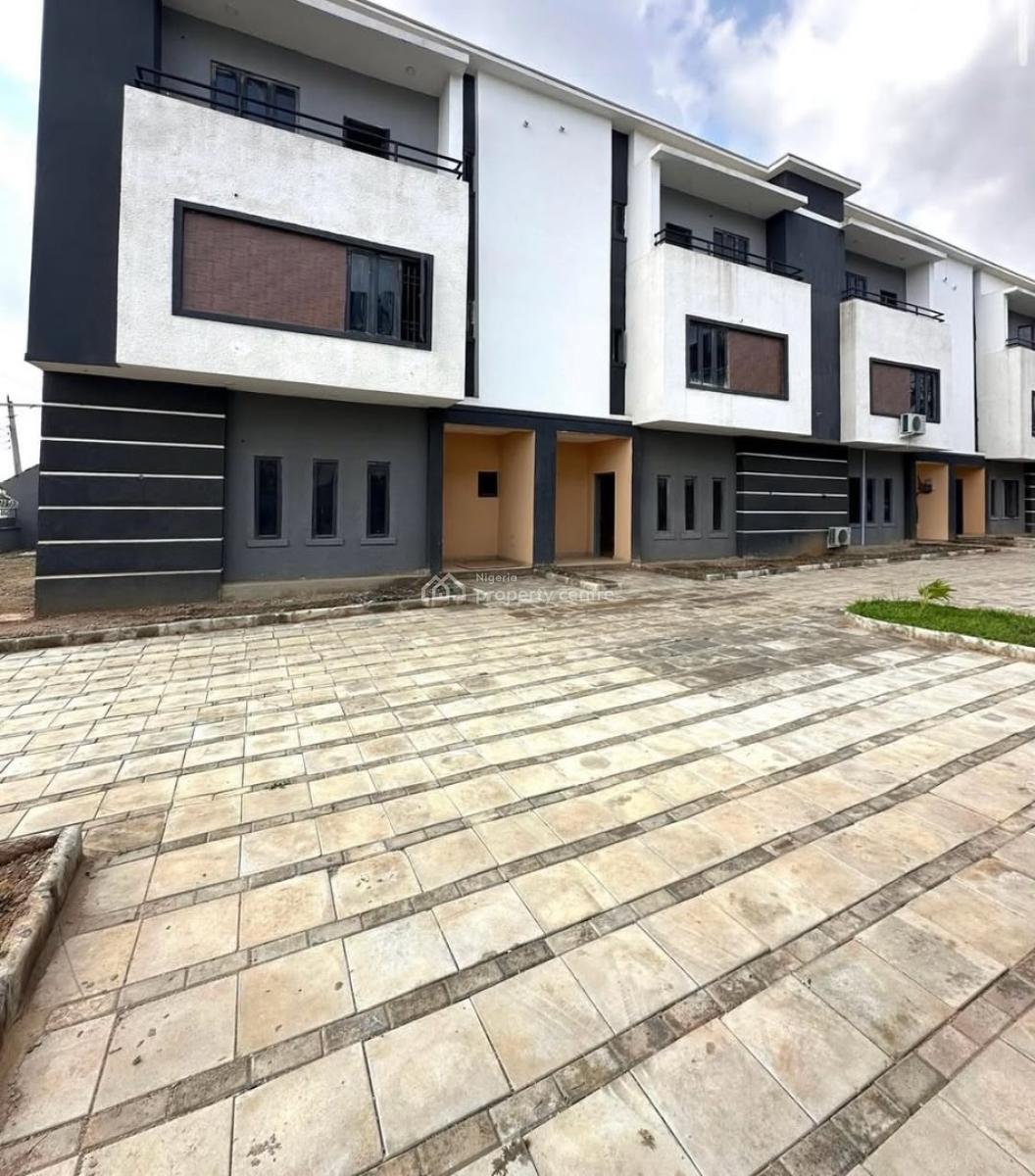 New 4 Bedroom Terrace Duplex, Galadimawa, Galadimawa, Abuja, Terraced Duplex for Rent