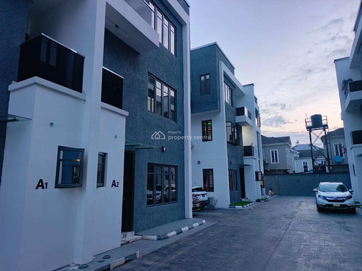 4bed Semi Detached Terrace, Okupe Estate, Maryland, Lagos, Terraced Duplex for Sale