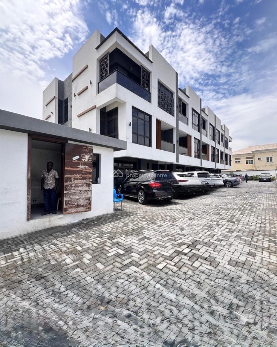 Fully Serviced 4 Bedroom Terrace Duplex, Lekki Phase 1, Lekki, Lagos, Terraced Duplex for Rent