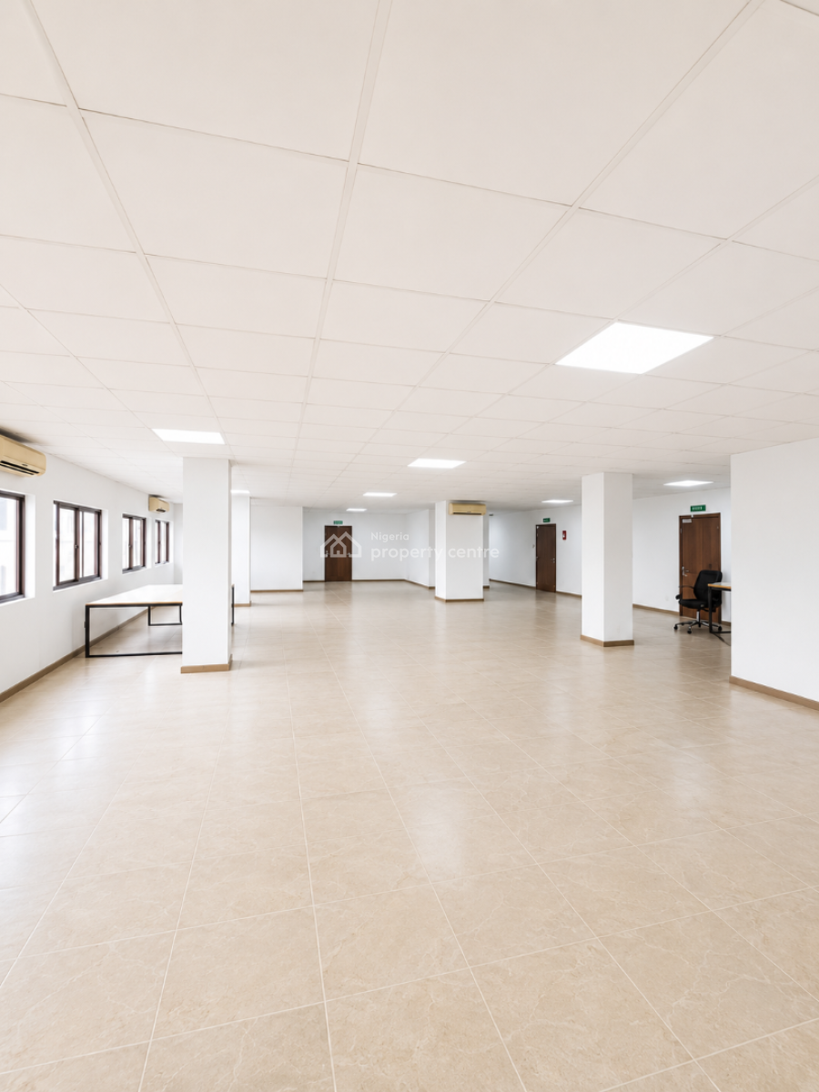 Strategically Located Office Space, Victoria Island (vi), Lagos, Office Space for Rent