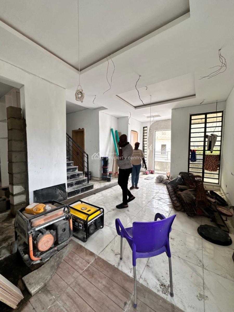 Spacious and Affordable Semidetached House with Good Title, Abraham Adesanya Axis, Lekki Phase 2, Lekki, Lagos, Semi-detached Duplex for Sale