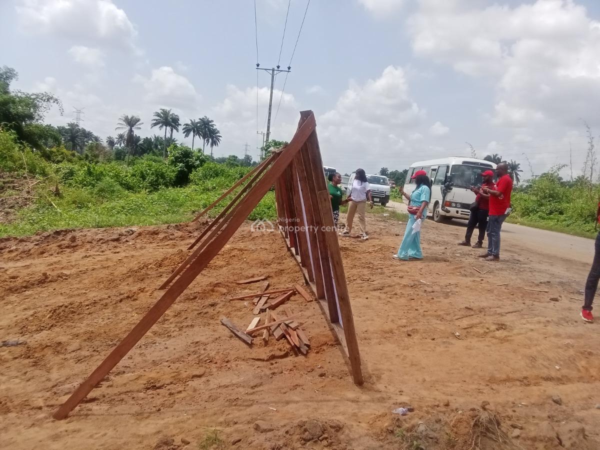 Verified Land Facing The Express, Asa Town ,aba Portharcourt Express Way, Aba, Abia, Residential Land for Sale