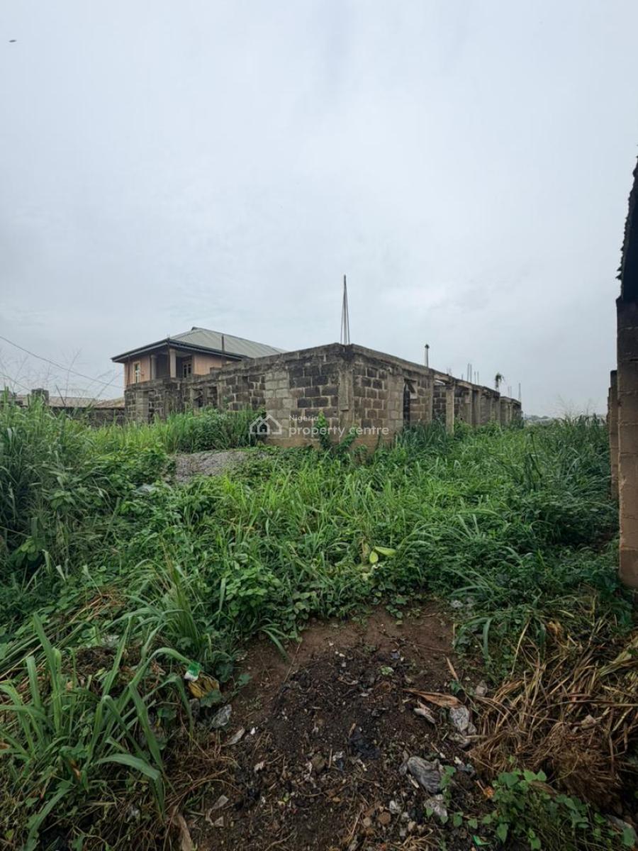 2 Units of 2 Bedroom with 1 Unit of 1 Bedroom Sitting on a Full Plot, Magboro, Ogun, Block of Flats for Sale